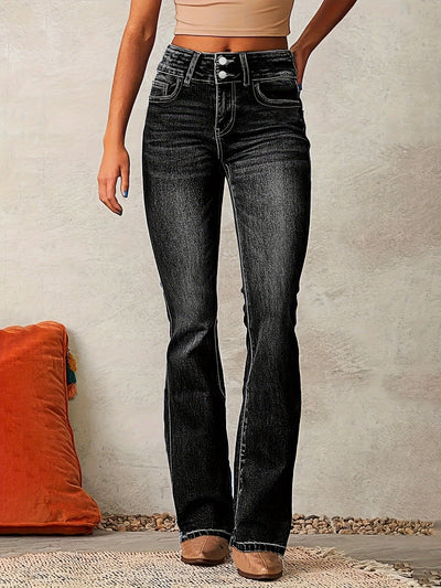 Dianne – Jean évasé taille haute tendance