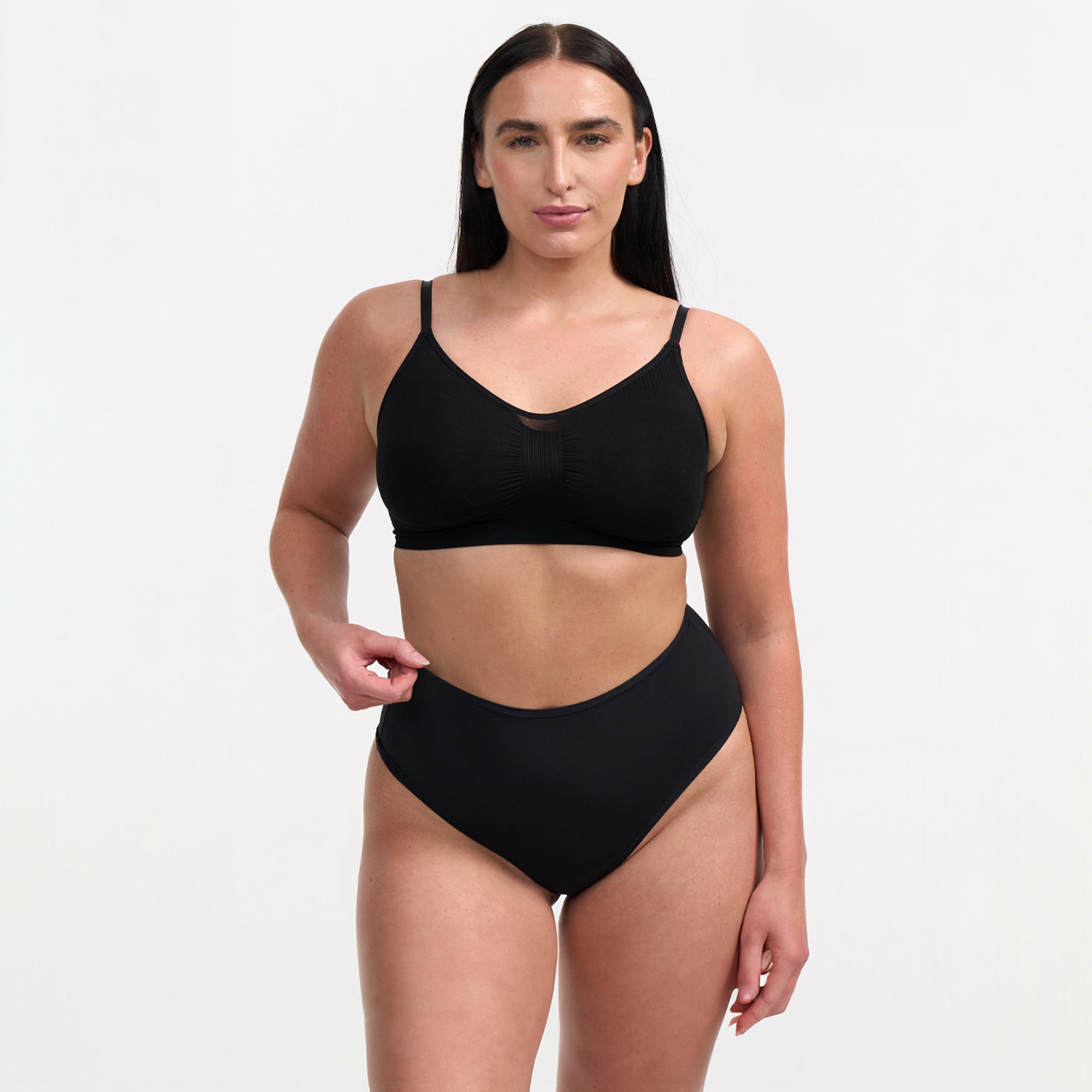 Pack de 3 Tanga Taille Haute - Vente Exclusive