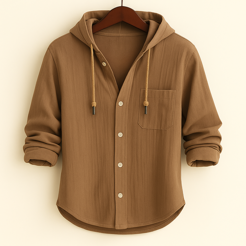 Amevie™ | Chemise de luxe en coton doux avec capuche