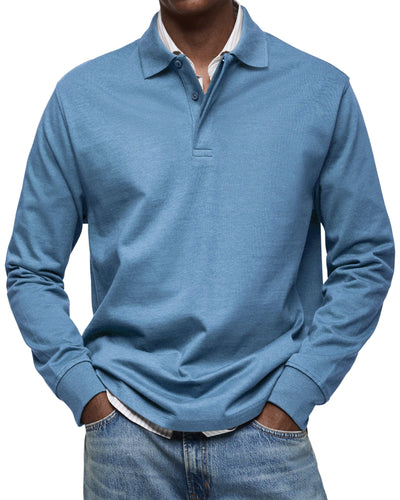 Amevie | POLO DE LUXE À MANCHES LONGUES