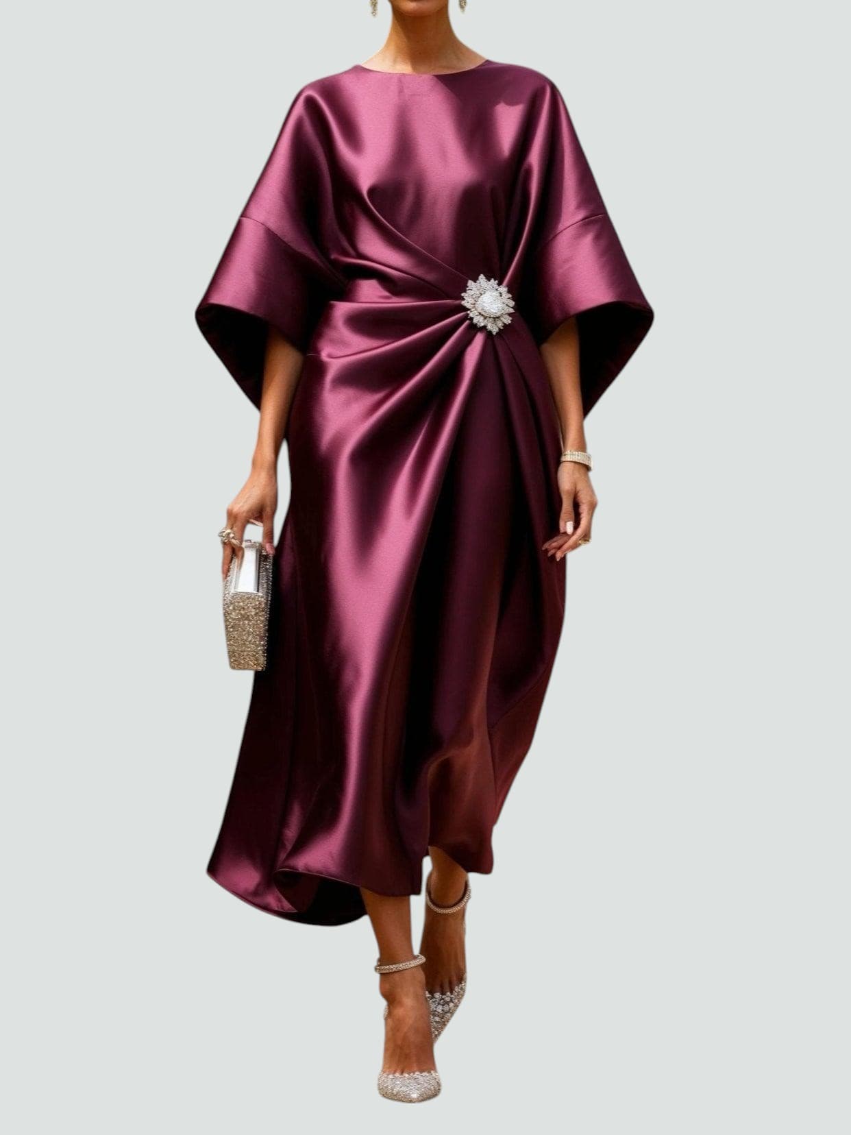 Isadora - Élégante Robe Maxi au Style Intemporel