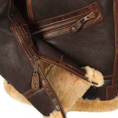 Amévie™ | Veste aviateur chaude