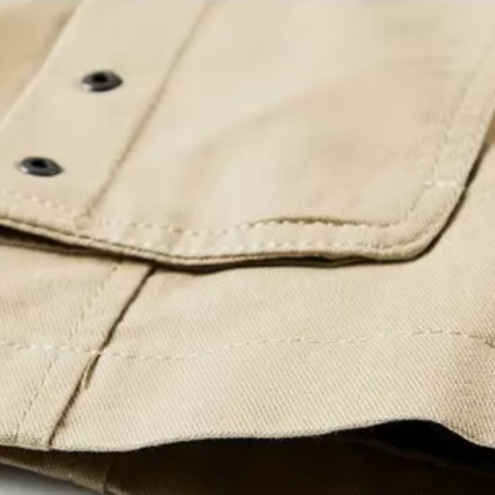 Veste chic à poches multiples