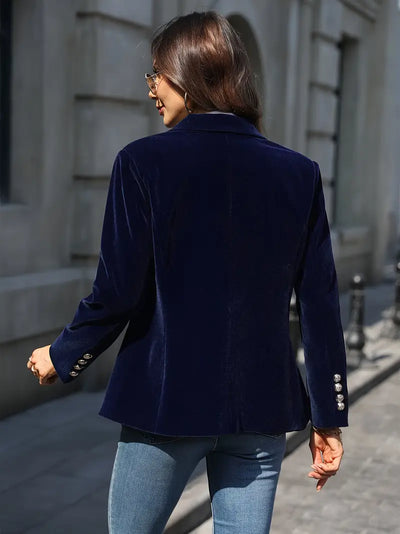 Margaux - Blazer en Velours Élégant