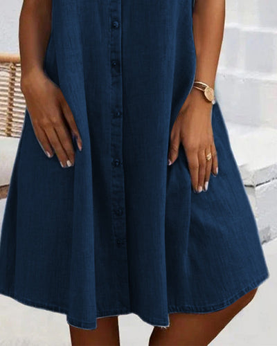 Cloé | Robe Chemise Denim