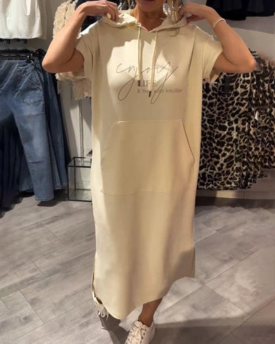 Cloé | Robe Hoodie Confortable