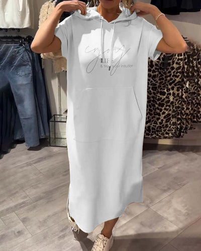 Cloé | Robe Hoodie Confortable