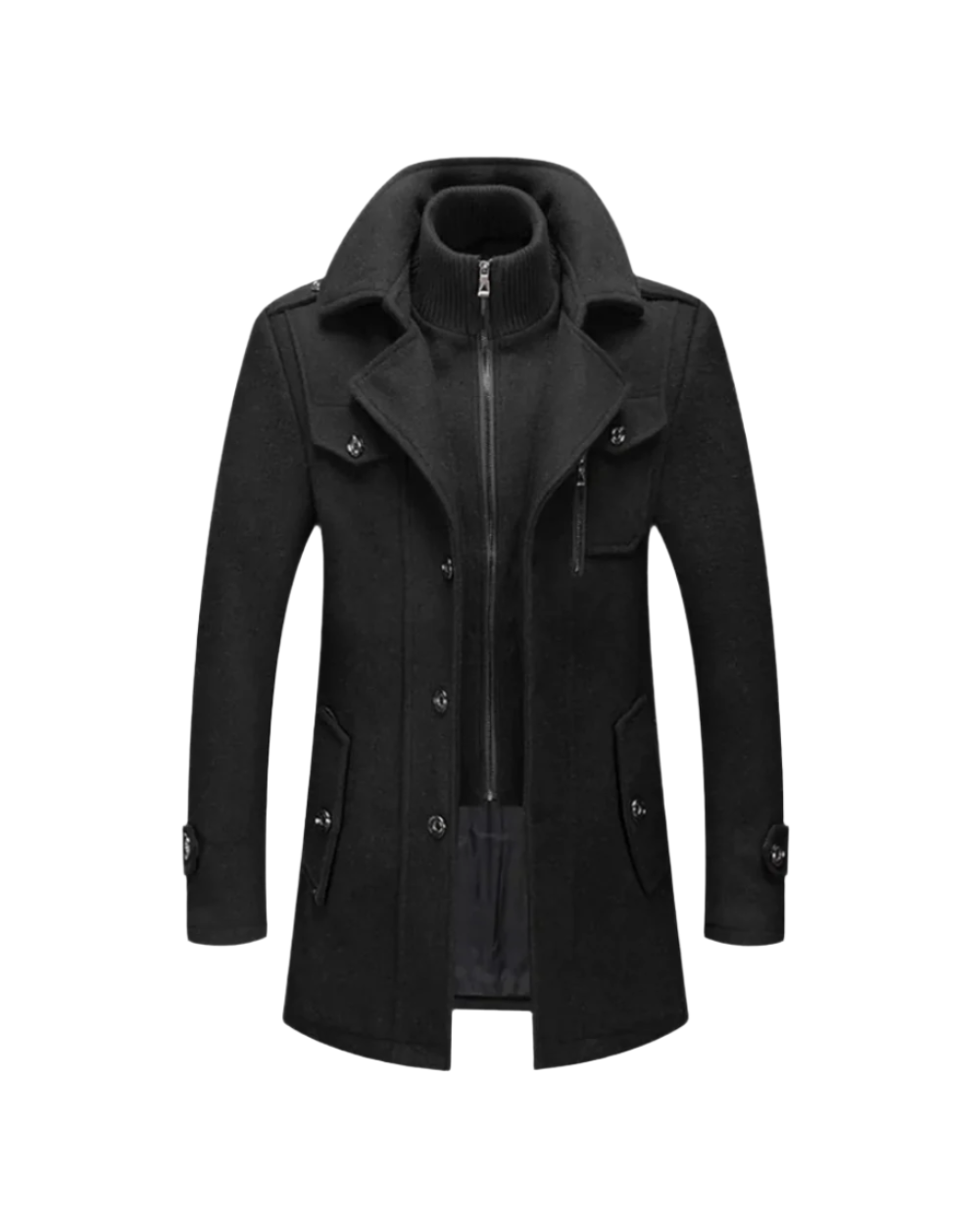 Giuseppe Manteau d'Hiver Confortable et Chaud