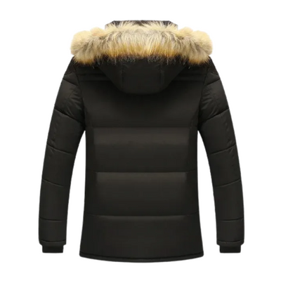 Veste d'hiver en polaire matelassée chic