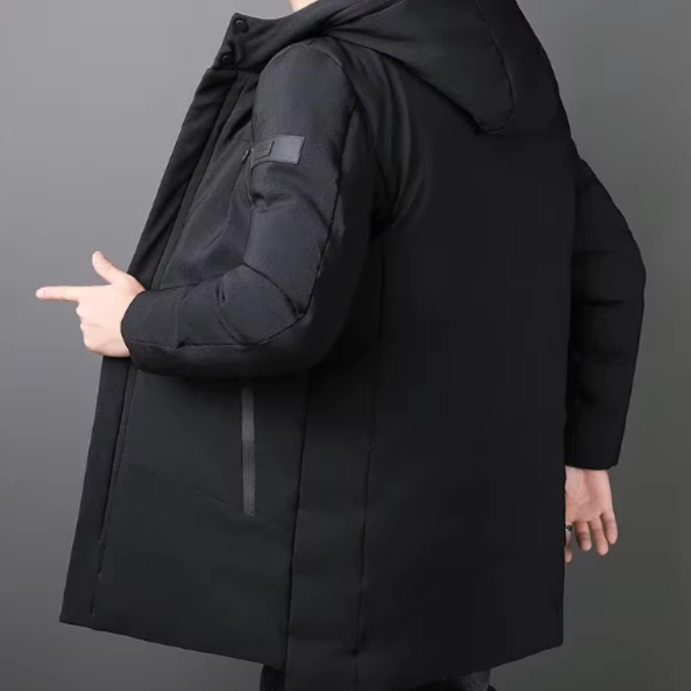 Long manteau élégant pour hommes