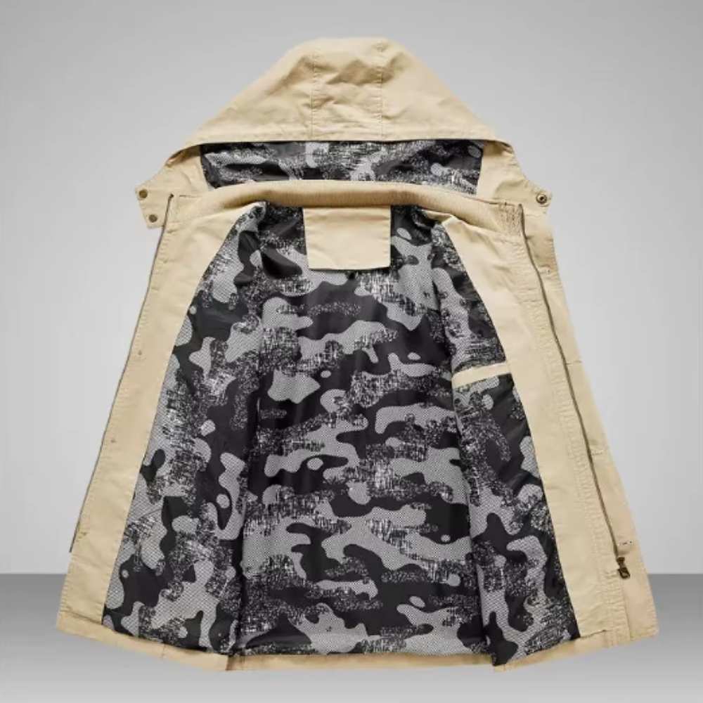 Veste chic à poches multiples