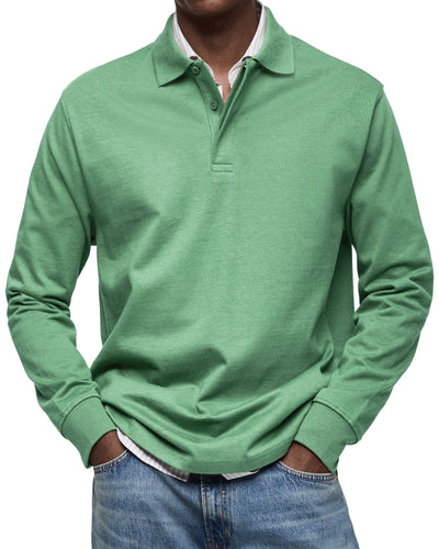 Amevie | POLO DE LUXE À MANCHES LONGUES