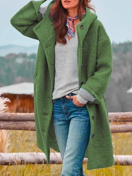 Margaux | Manteau effet laine