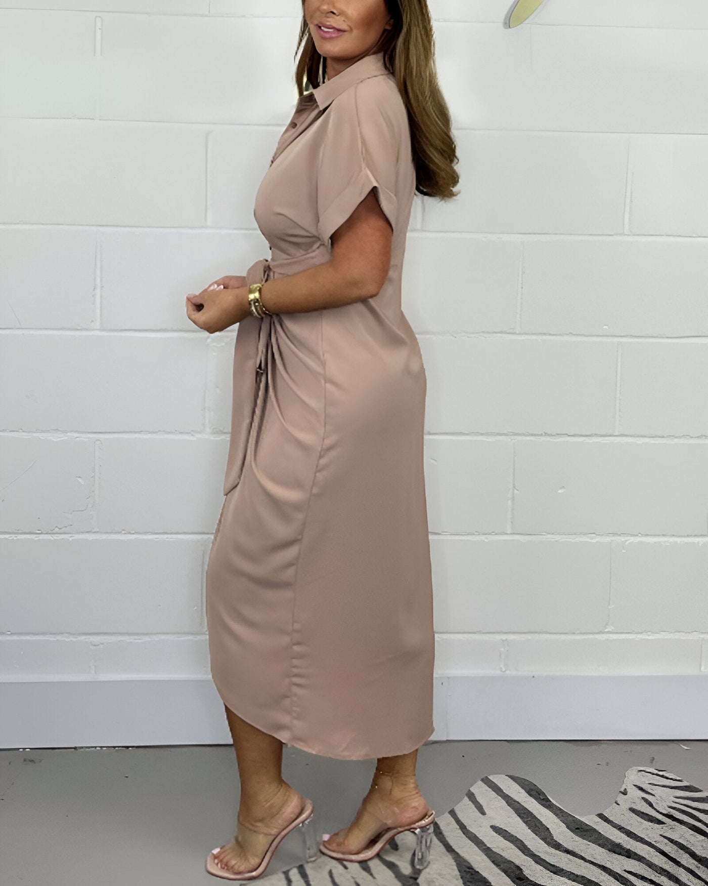 Cloé | Robe Plissée Élégante