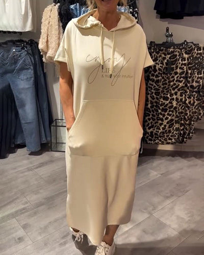 Cloé | Robe Hoodie Confortable
