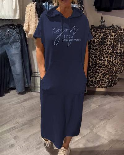 Cloé | Robe Hoodie Confortable