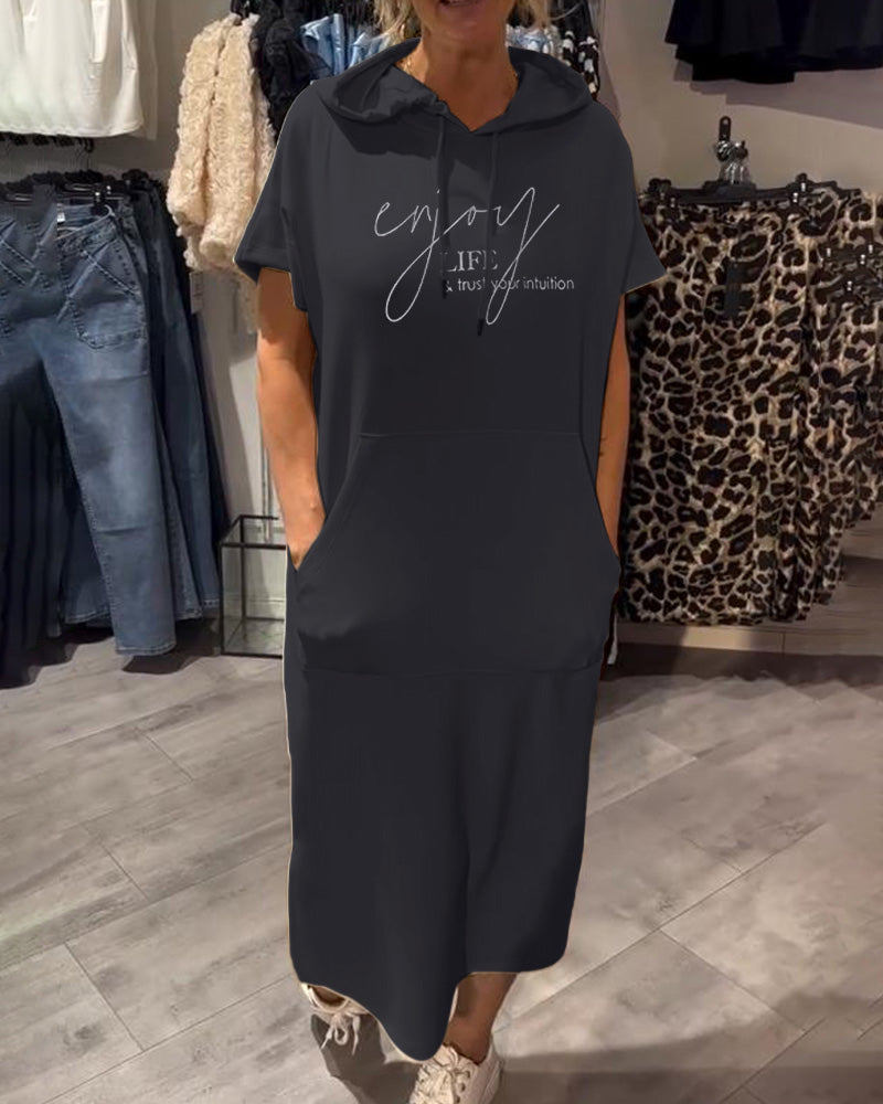 Cloé | Robe Hoodie Confortable