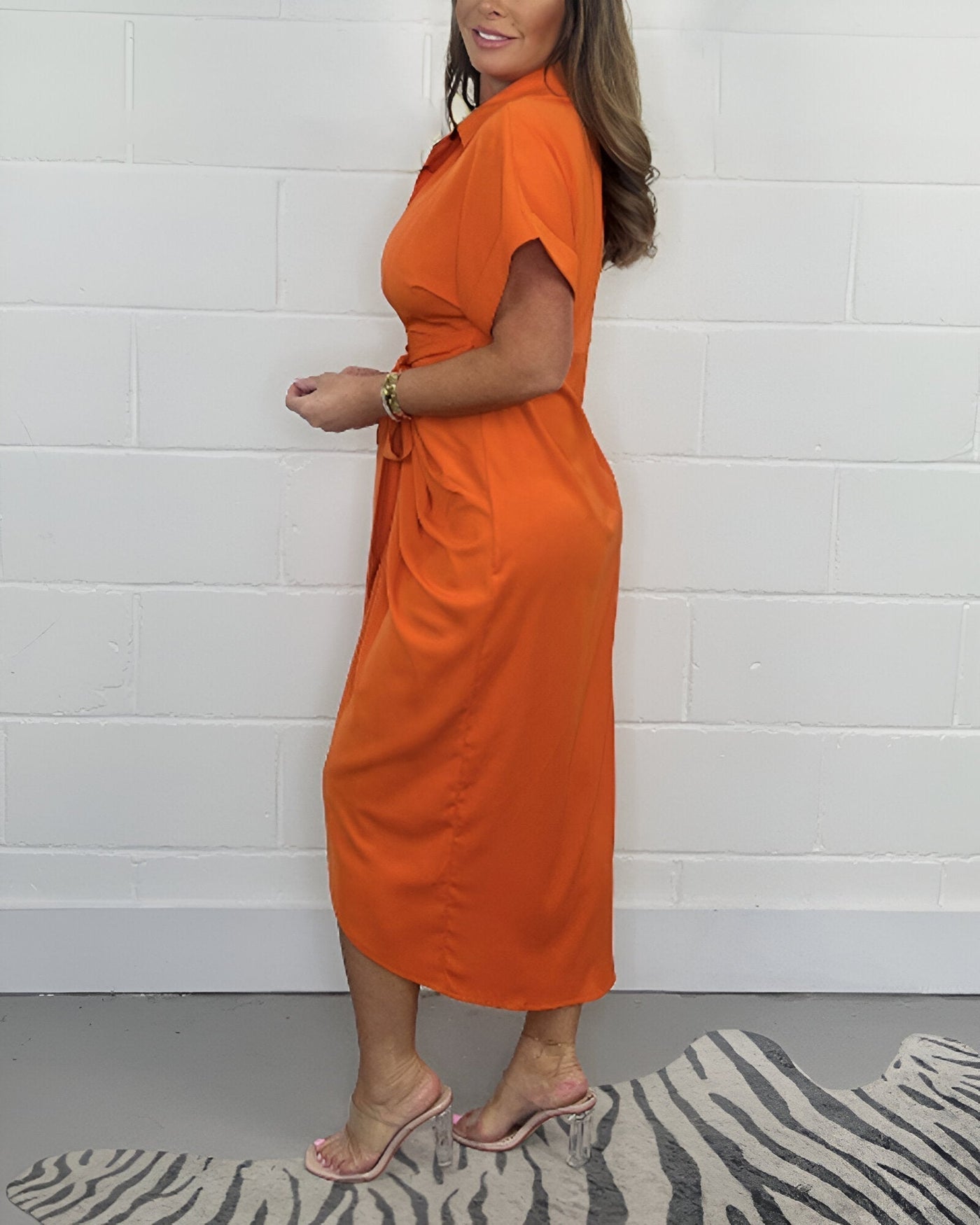 Cloé | Robe Plissée Élégante