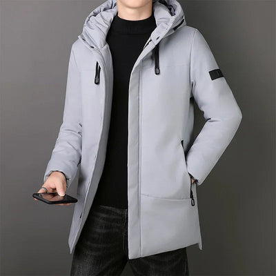 Long manteau élégant pour hommes