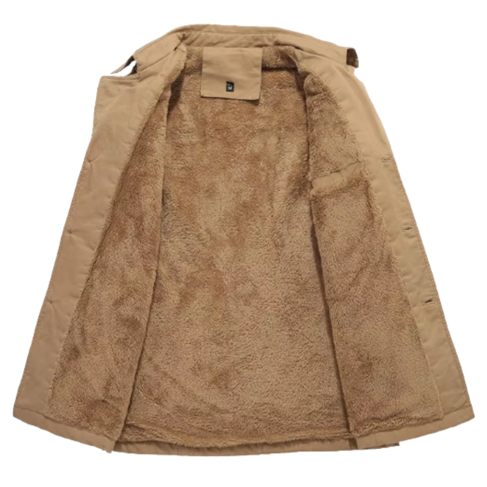 Élégant Trench-Coat Matelassé