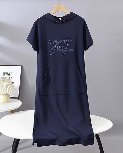 Cloé | Robe Hoodie Confortable