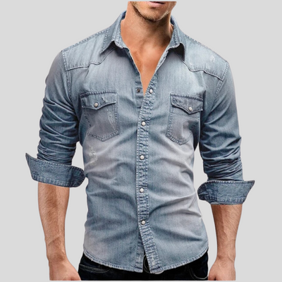 Amévie - Chemise en denim au style moderne