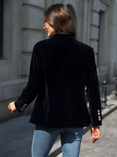 Margaux - Blazer en Velours Élégant