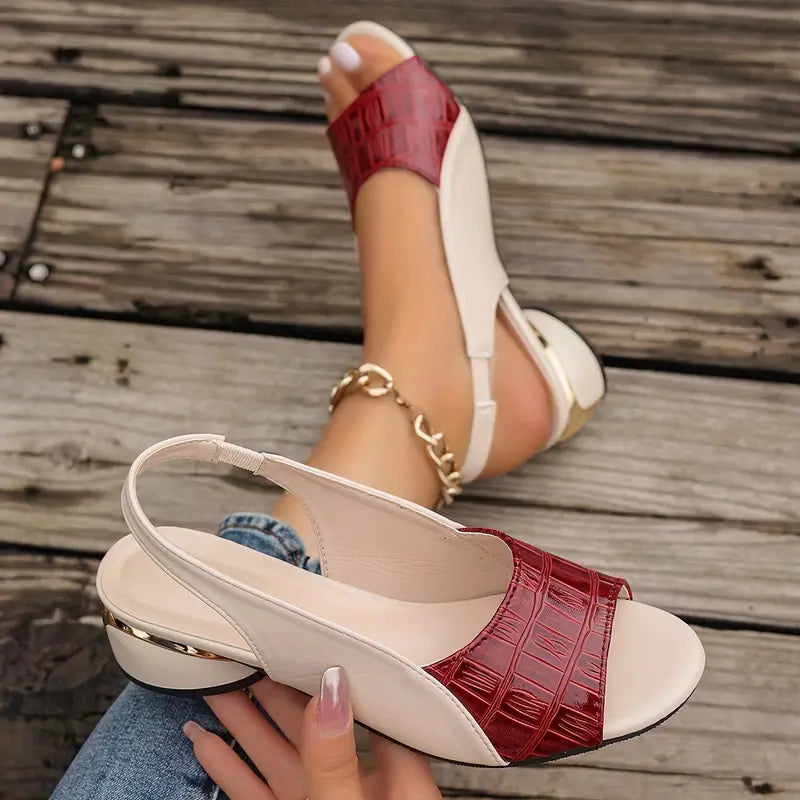 Whitney | Sandales en cuir orthopédique élégantes™