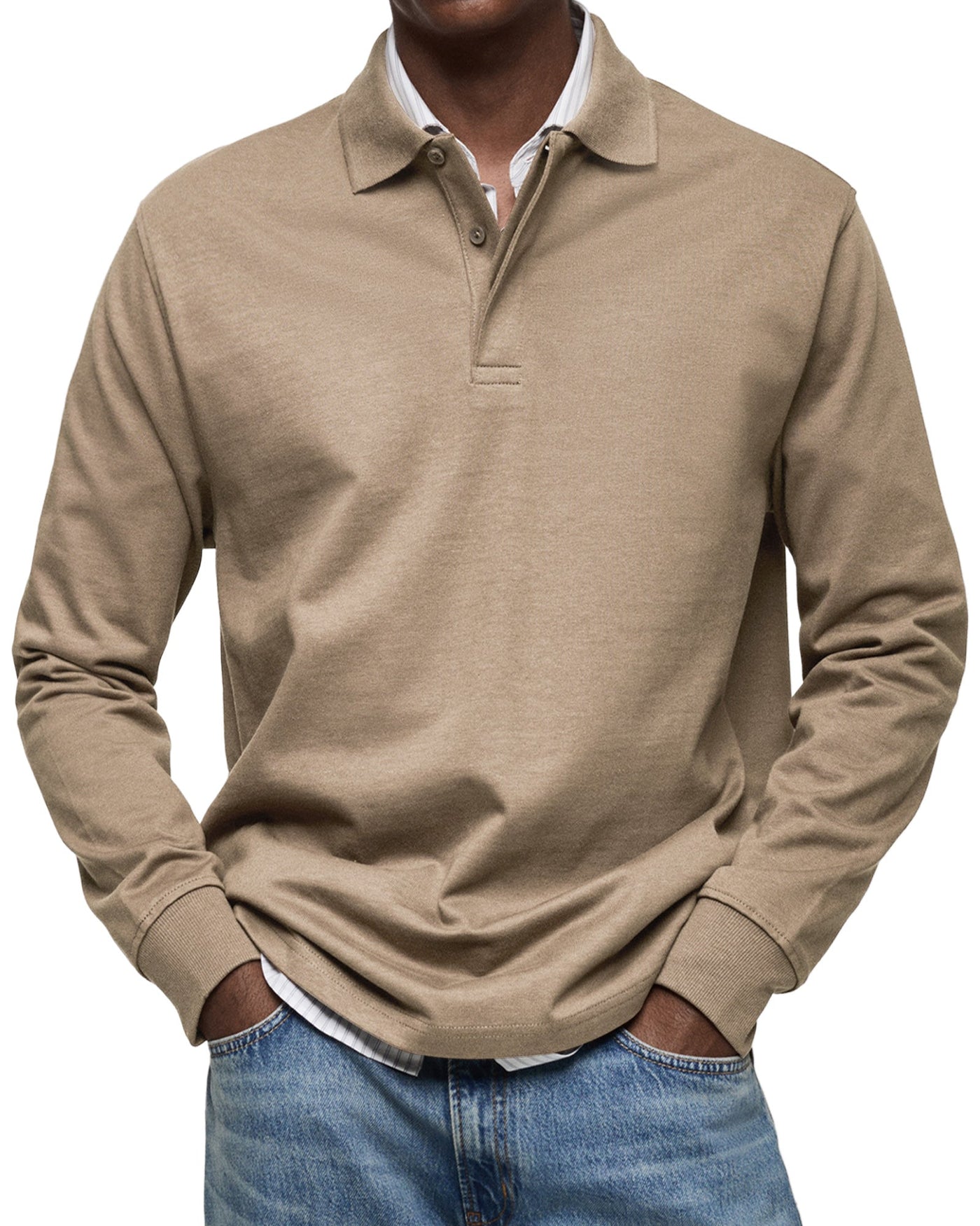 Amevie | POLO DE LUXE À MANCHES LONGUES