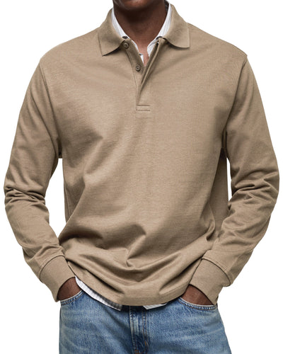 Amevie | POLO DE LUXE À MANCHES LONGUES