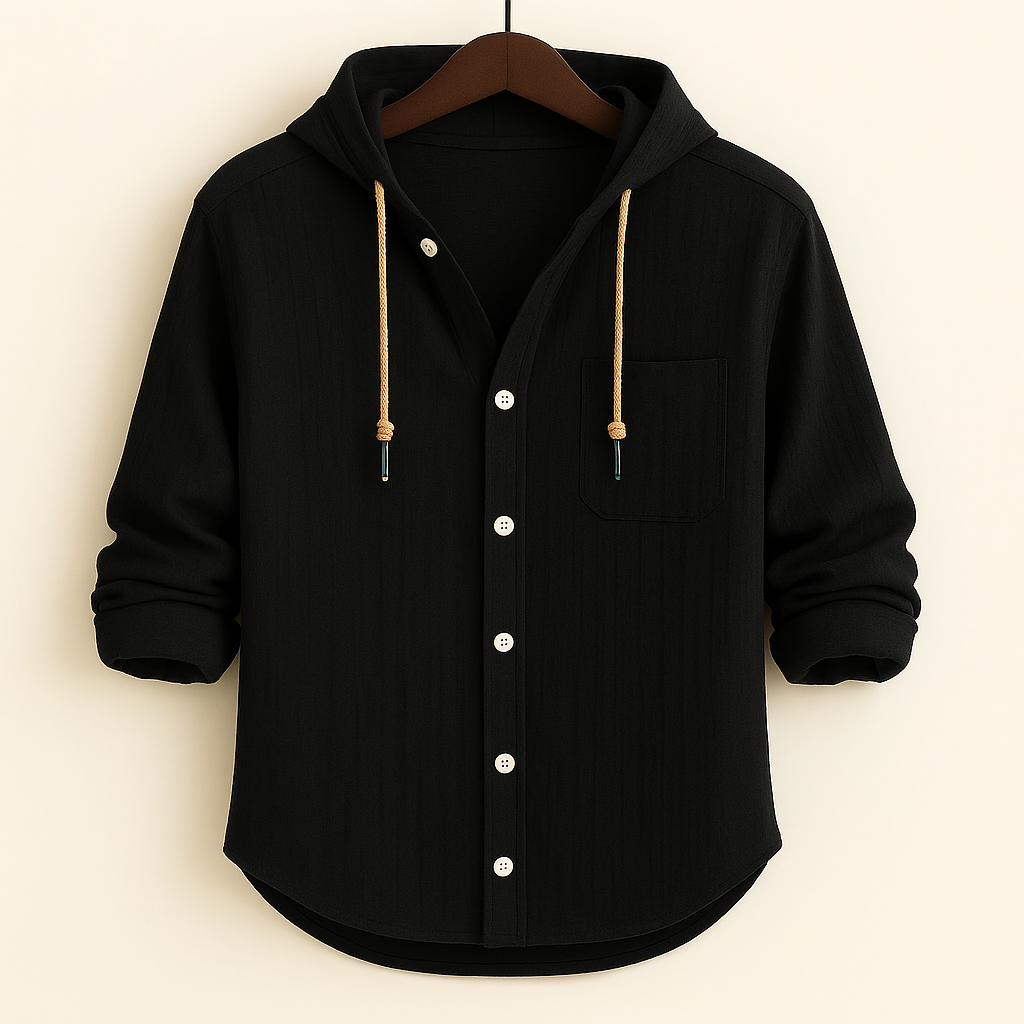 Amevie™ | Chemise de luxe en coton doux avec capuche