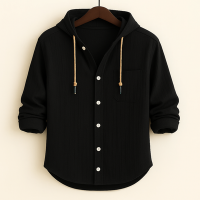 Amevie™ | Chemise de luxe en coton doux avec capuche