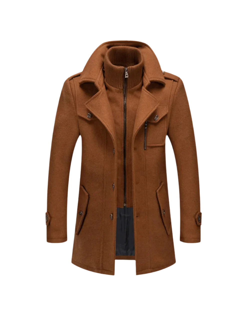 Giuseppe Manteau d'Hiver Confortable et Chaud