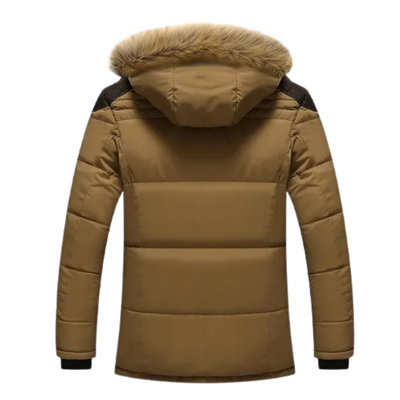 Veste d'hiver en polaire matelassée chic