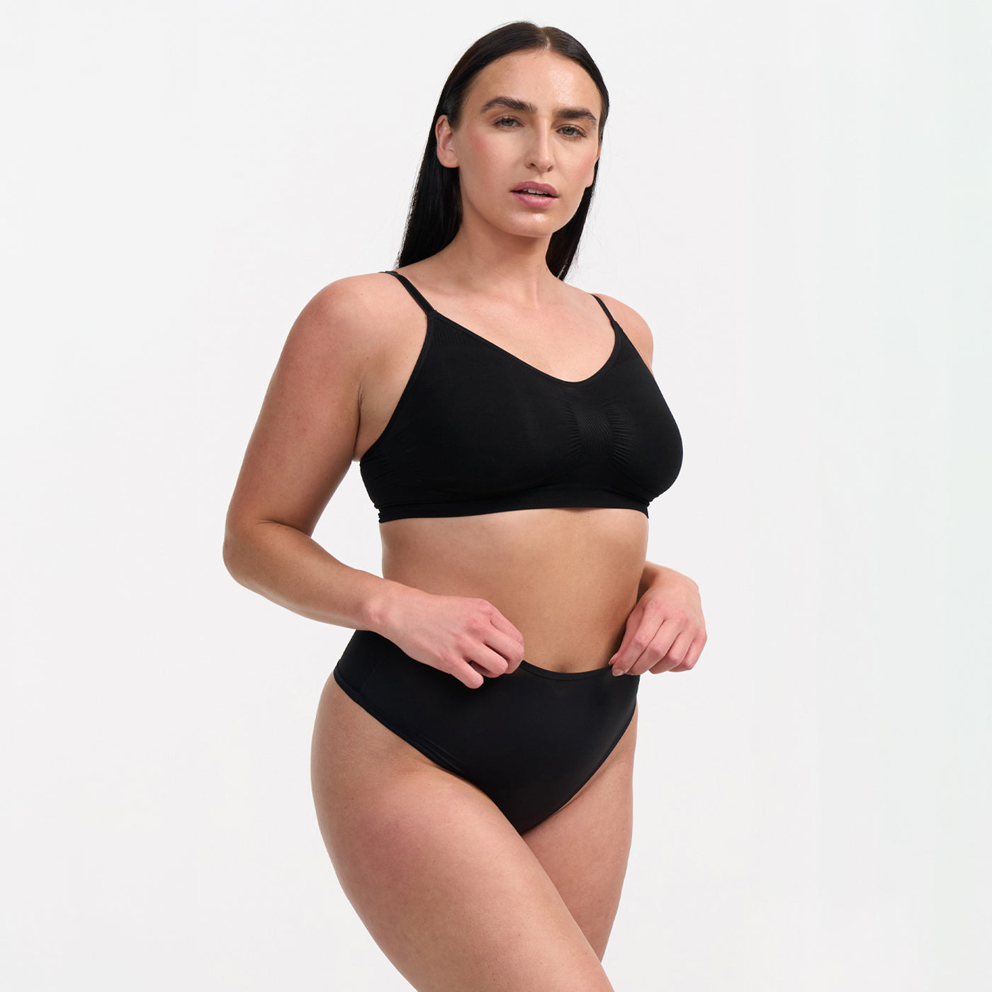 Pack de 3 Tanga Taille Haute - Vente Exclusive