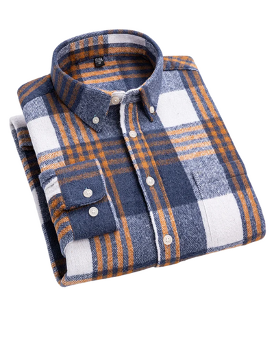 Luvare Paris - Chemise à Carreaux en Coton
