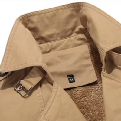 Élégant Trench-Coat Matelassé