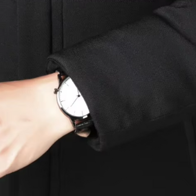 Long manteau élégant pour hommes