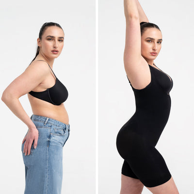 Shapewear sculptant avec décolleté ouvert - Vente exclusive