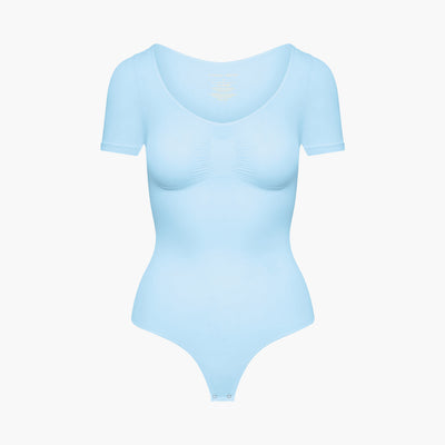 Body Sculpting T-Shirt Shapewear with Thong - Secret Sale