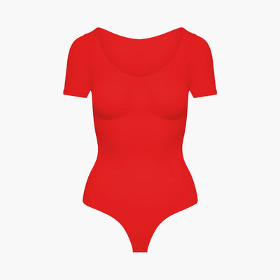 Body Sculpting T-Shirt Shapewear with Thong - Secret Sale