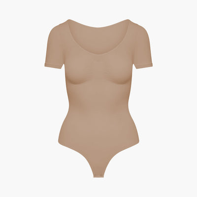 Body Sculpting T-Shirt Shapewear with Thong - Secret Sale