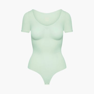 Body Sculpting T-Shirt Shapewear with Thong - Secret Sale