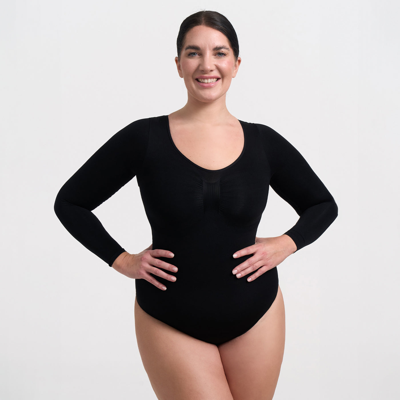 Shapewear Sculptant à Manches Longues avec Slip - Vente Exclusive
