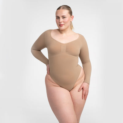 Shapewear Sculptant à Manches Longues avec Slip - Vente Exclusive