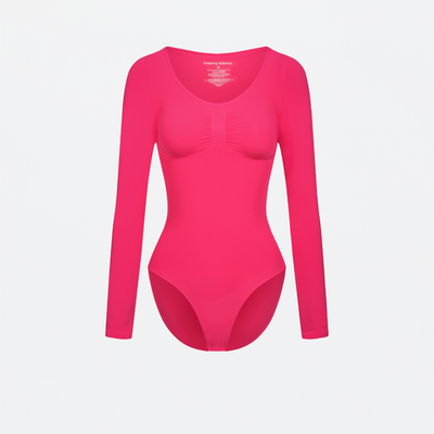 Long Body Sculpting T-Shirt with Built-in Brief - Secret Sale