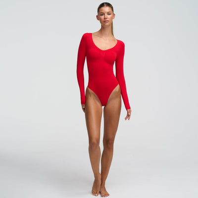 Shapewear Sculptant à Manches Longues avec Slip - Vente Exclusive