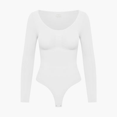 Shapewear Sculptant à Manches Longues avec String - Vente Exclusive