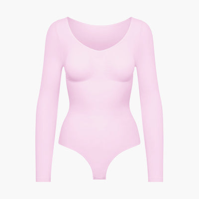 Shapewear Sculptant à Manches Longues avec String - Vente Exclusive