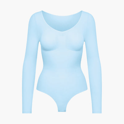 Shapewear Sculptant à Manches Longues avec String - Vente Exclusive